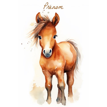 Custom Horse Canvas